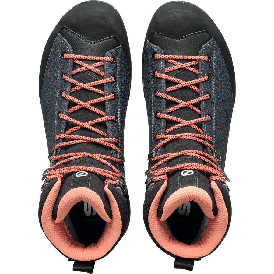 Backcountry Scarpa Mescalito TRK Planet GTX Hiking Boot - Women's Grey/Coral