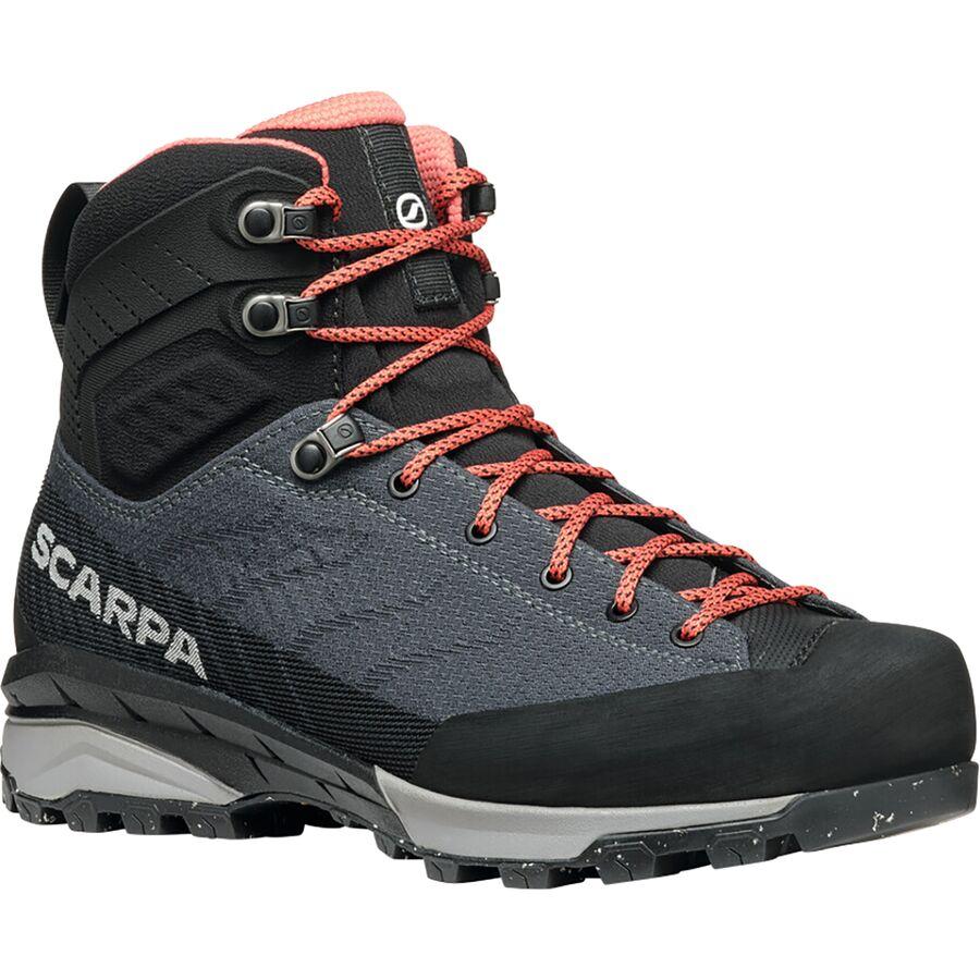 Backcountry Scarpa Mescalito TRK Planet GTX Hiking Boot - Women's Grey/Coral