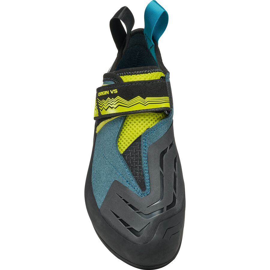 Backcountry Scarpa Origin VS Climbing Shoe - Men's Petrol/Lime