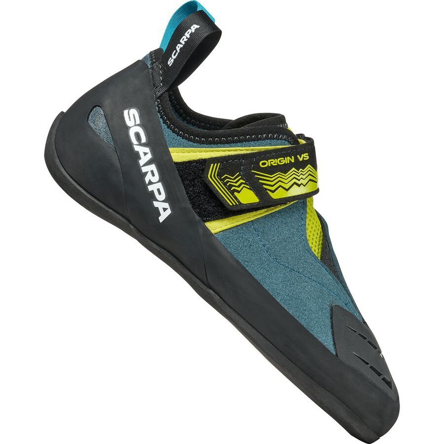 backcountry Scarpa Origin VS Climbing Shoe - Men's Petrol/Lime