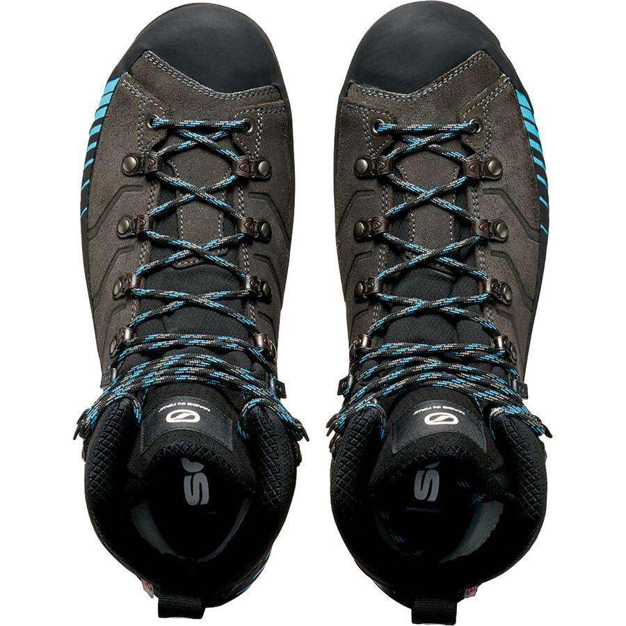 Backcountry Scarpa Ribelle HD Mountaineering Boot - Men's Carbon/Azure
