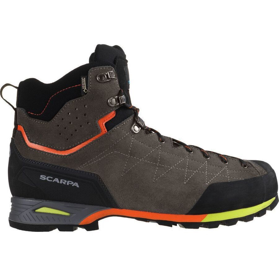backcountry Scarpa Zodiac Plus GTX Backpacking Boot - Men's Shark/Orange