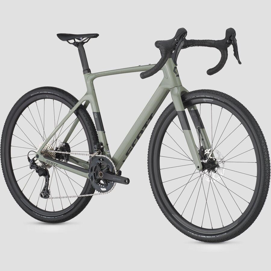 Backcountry Scott Addict Gravel 50 Gravel Bike Undergrowth Green