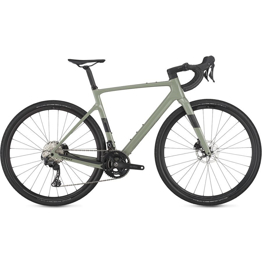 backcountry Scott Addict Gravel 50 Gravel Bike Undergrowth Green