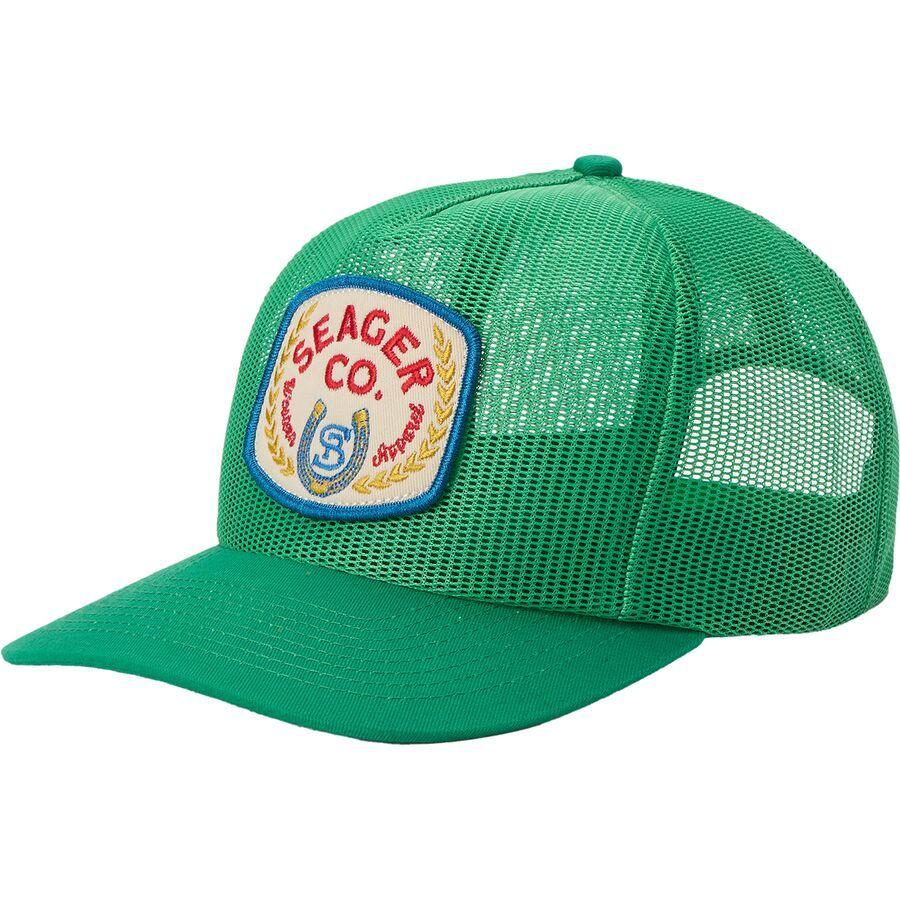 backcountry Seager Co. Good Luck All Mesh Snapback Hat Green