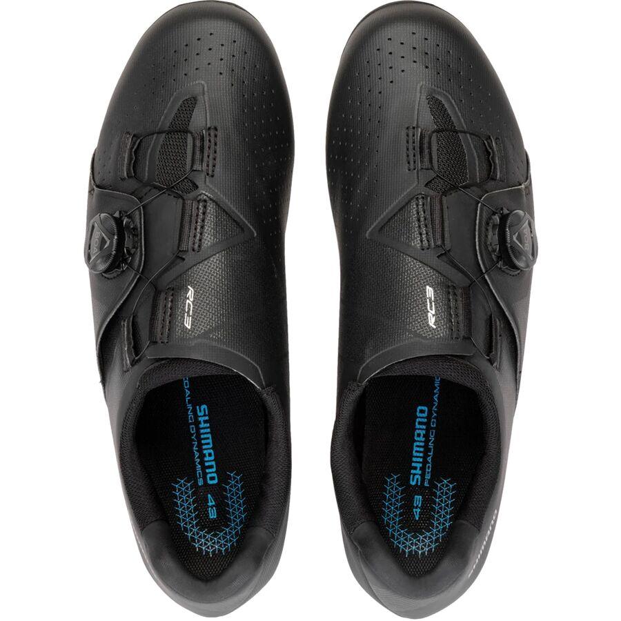 Backcountry Shimano RC302 Wide Cycling Shoe - Men's Black