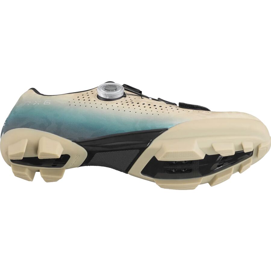 Backcountry Shimano RX6 Mountain Bike Shoe - Men's Beige/Blue