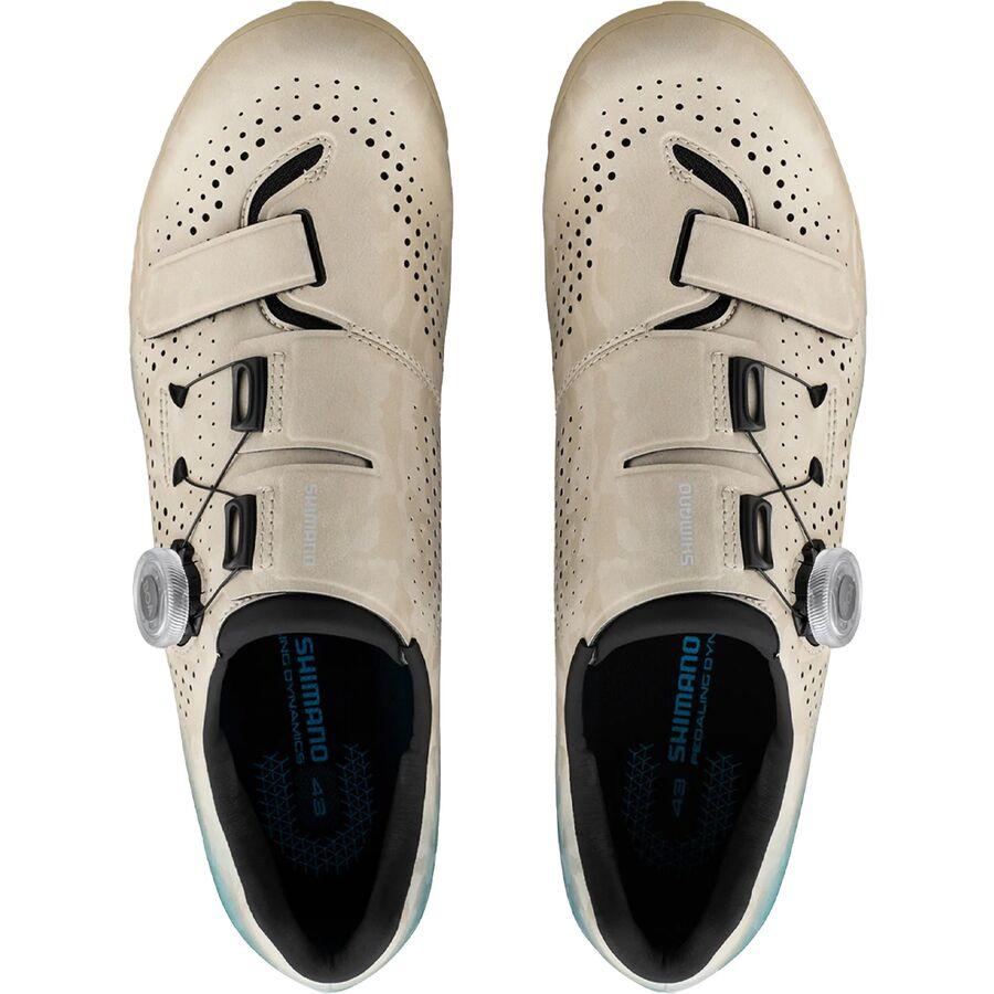 Backcountry Shimano RX6 Mountain Bike Shoe - Men's Beige/Blue