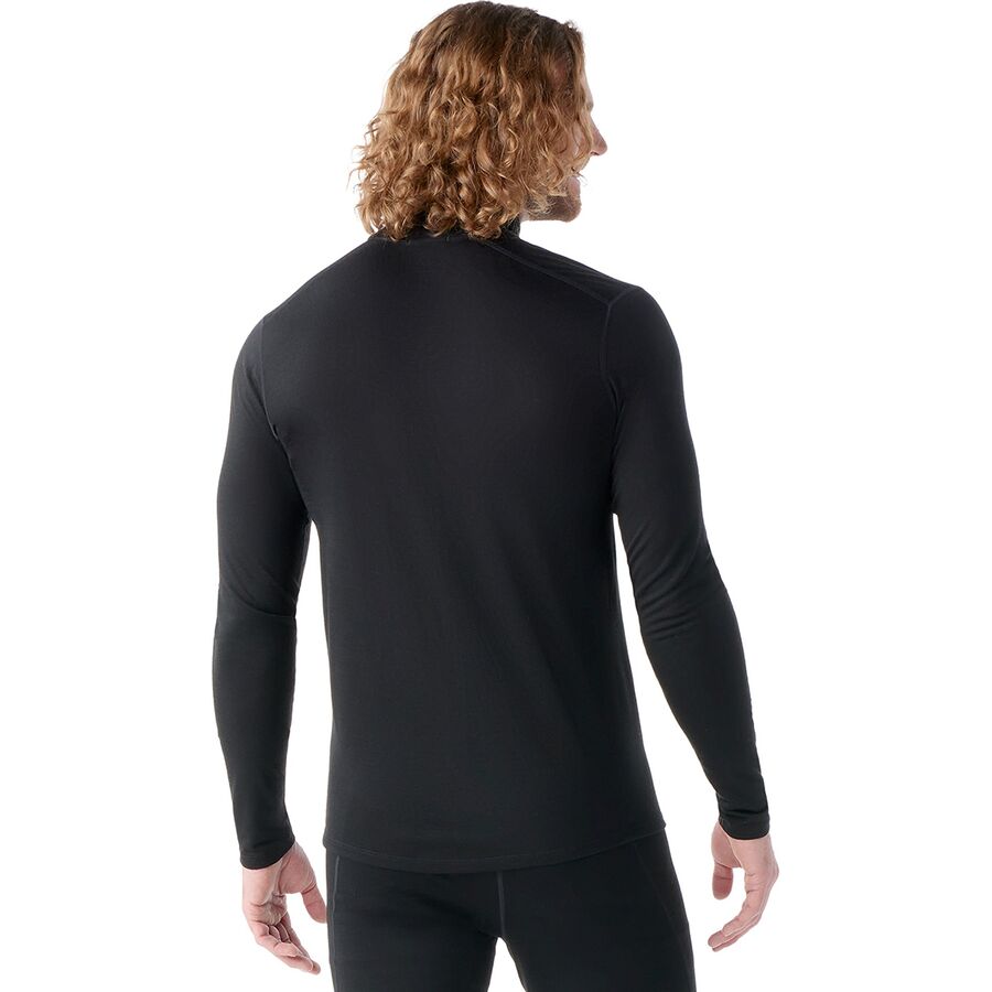 Backcountry Smartwool Classic All-Season Merino 1/4-Zip Baselayer Top - Men's Black