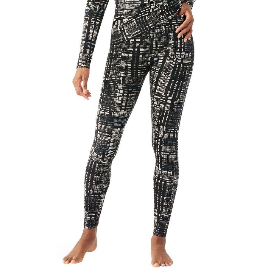 backcountry Smartwool Classic Thermal Merino Baselayer Bottom - Women's Black Digi Plaid