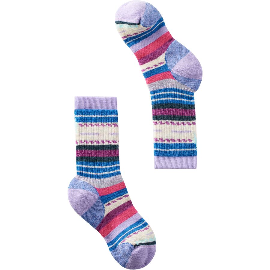 Backcountry Smartwool Hike Full Cushion Margarita Crew Sock - Kids' Ultra Violet