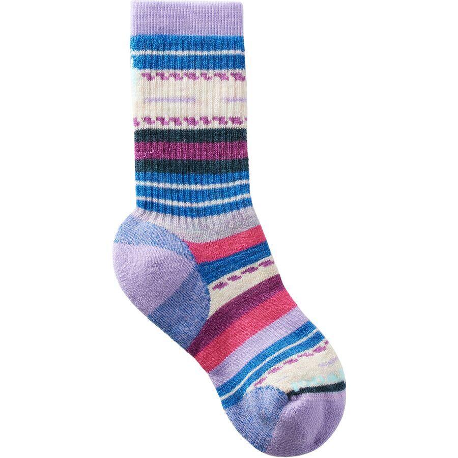 backcountry Smartwool Hike Full Cushion Margarita Crew Sock - Kids' Ultra Violet