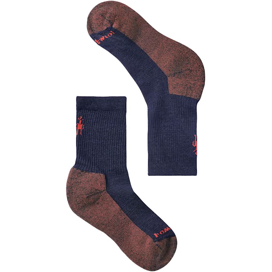 Backcountry Smartwool Hike Light Cushion Crew Sock - Kids' Deep Navy