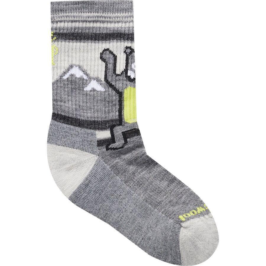 backcountry Smartwool Hike Light Cushion Hiking Bear Crew Sock - Kids' Medium Gray