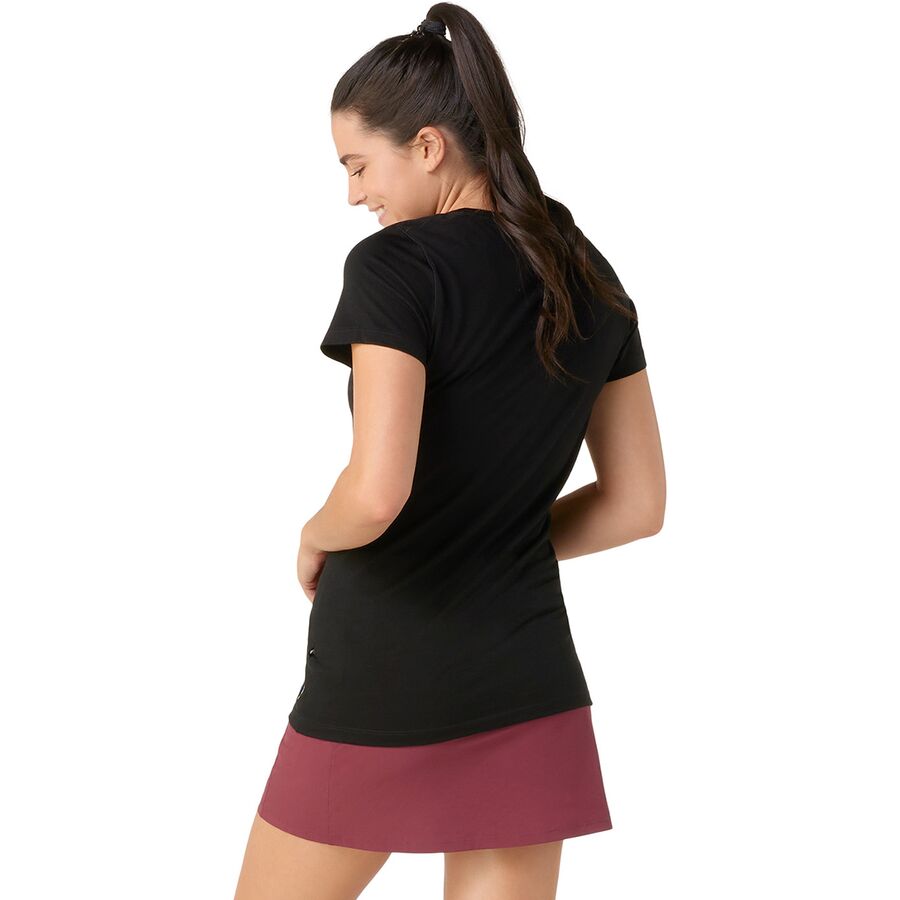Backcountry Smartwool Merino Short-Sleeve T-Shirt - Women's Black