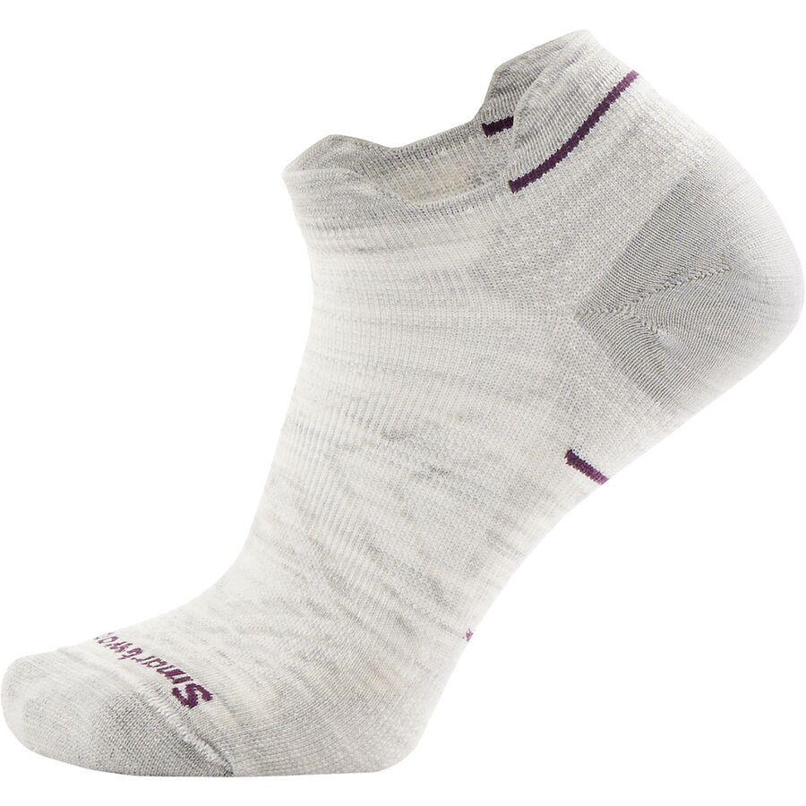 backcountry Smartwool Run Zero Cushion Low Ankle Sock - Women's Ash