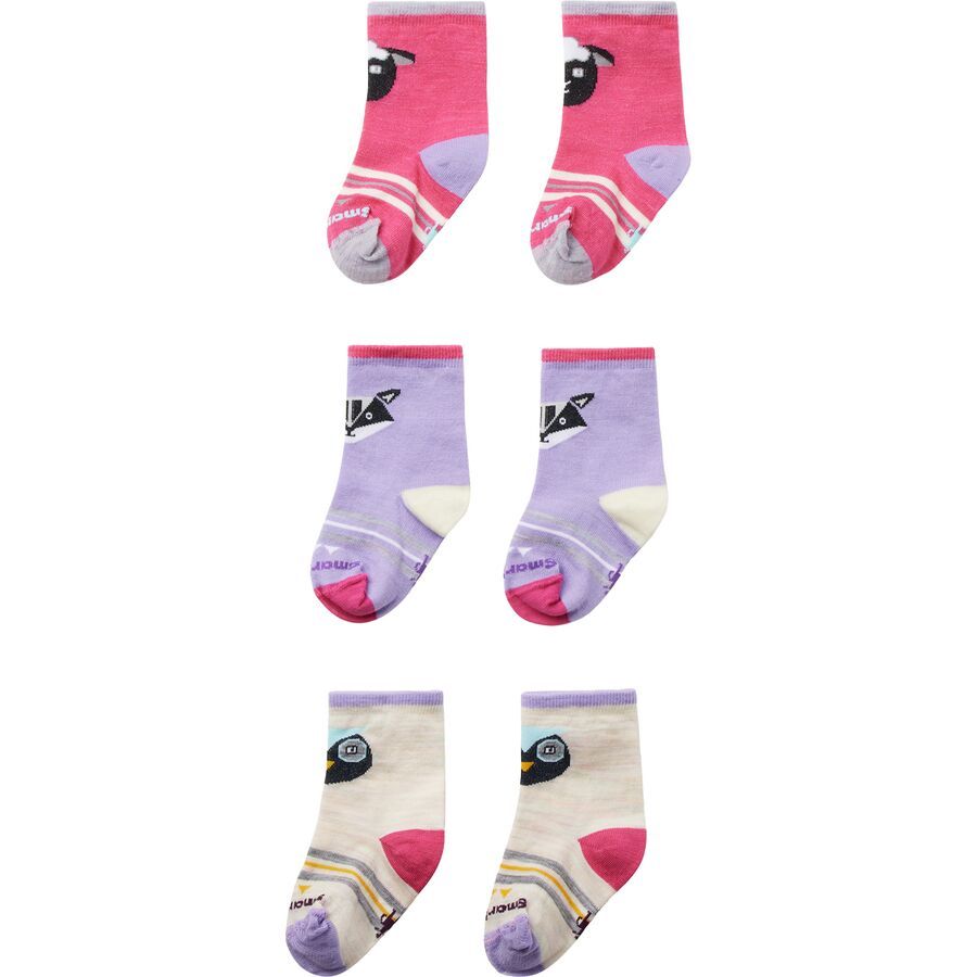 backcountry Smartwool Trio Sock - Toddlers' Power Pink