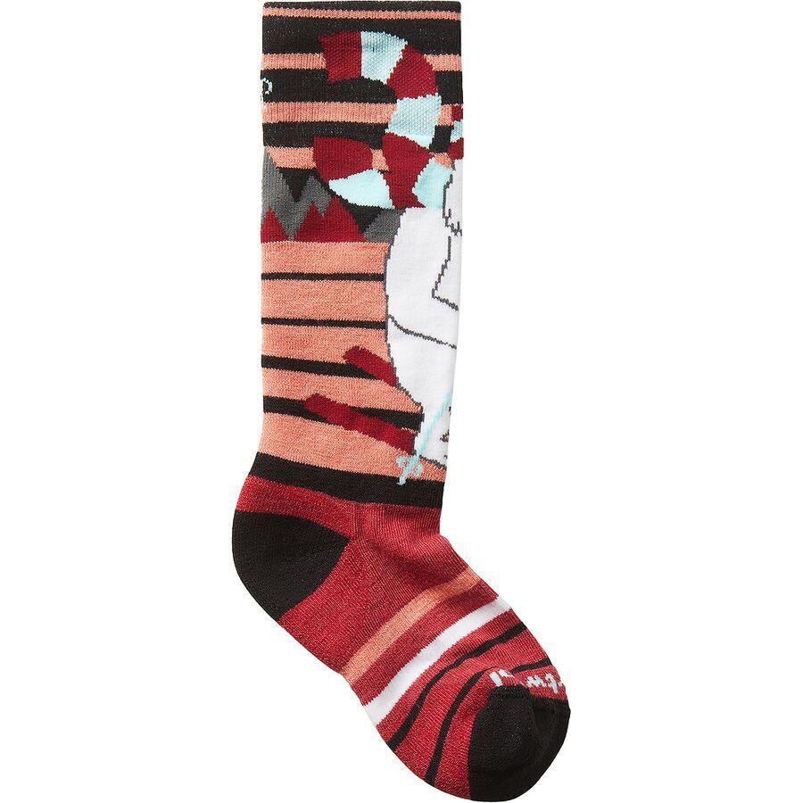 backcountry Smartwool Wintersport Full Cushion Yeti Pattern OTC Sock - Kids' Black