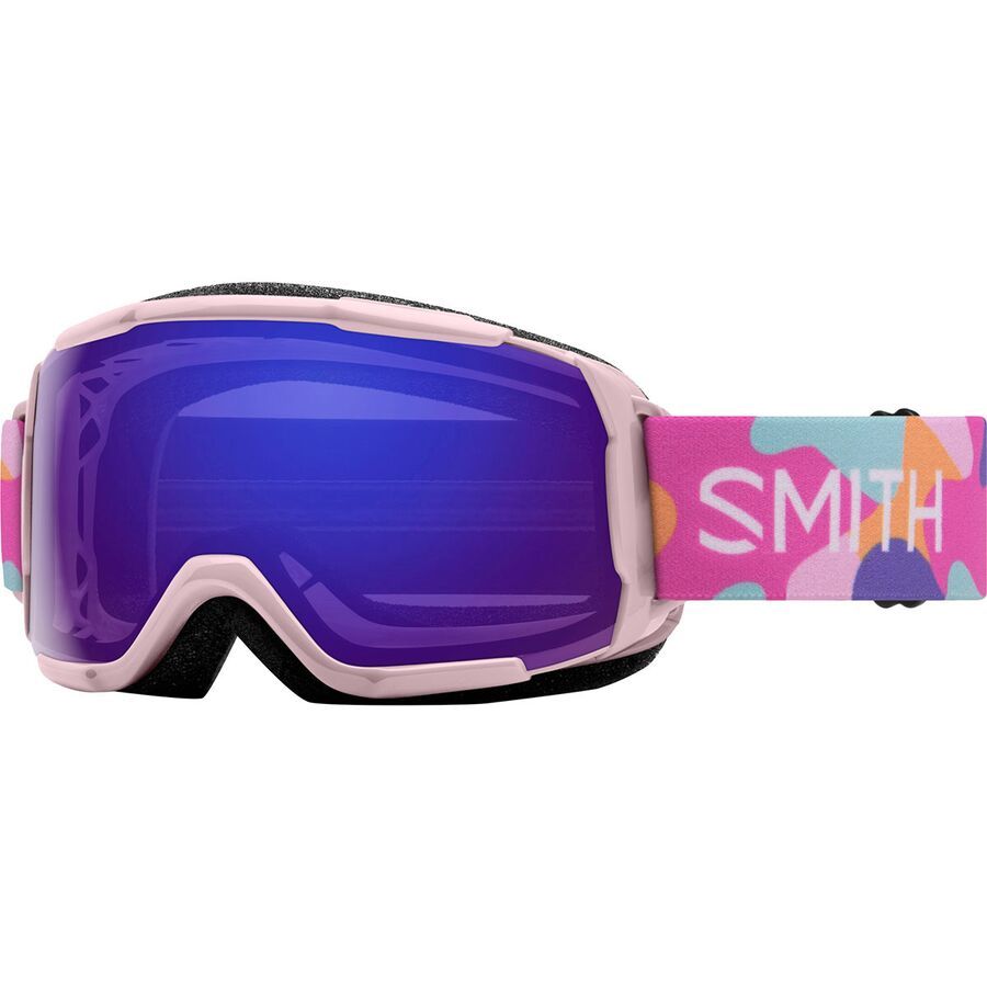 backcountry Smith Grom ChromaPop Goggles - Kids' Carnation Puzzle/ChrPop Everyday Violet Mir