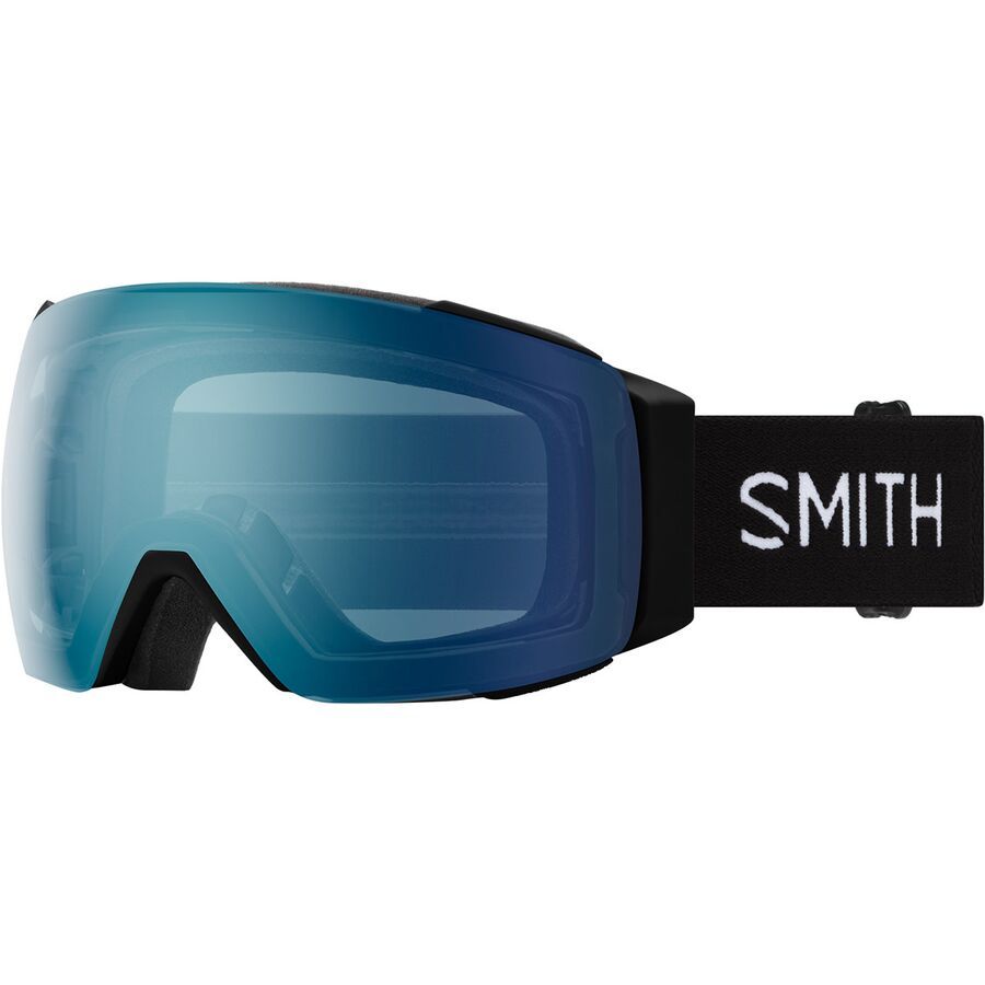 backcountry Smith I/O MAG ChromaPop Goggles Black/ChromaPop Everyday Blue Mirror/ChromaPop Storm Blue Sensor Mirror