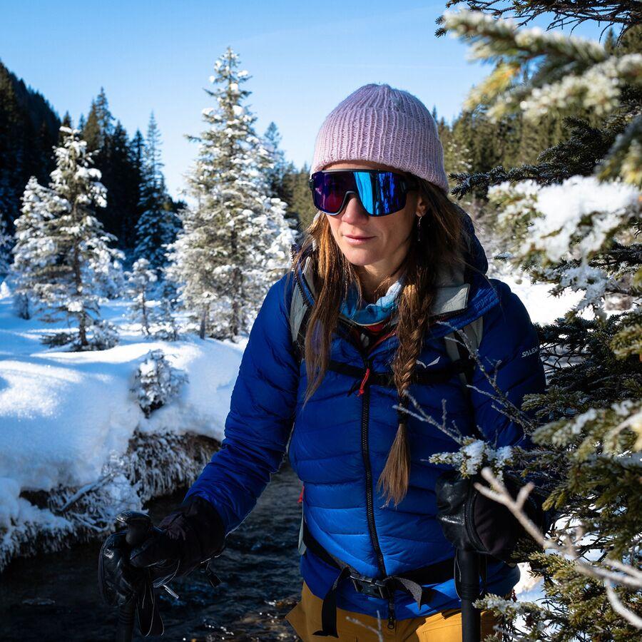 Backcountry Smith Wildcat ChromaPop Sunglasses Matt Black/ChromPop Glacier PhtoChrom Cop Blue Mir