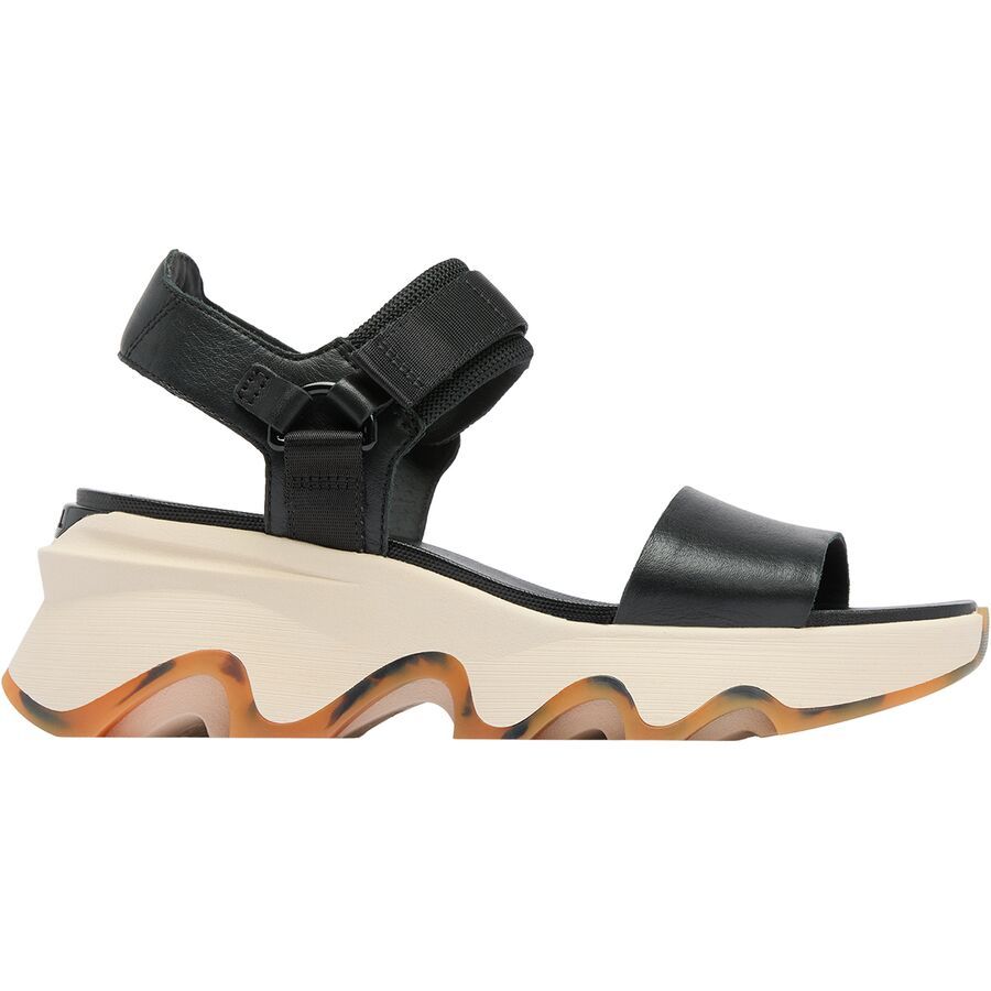 backcountry SOREL Kinetic Impact Y-Strap High Sandal - Women's Black/Chalk