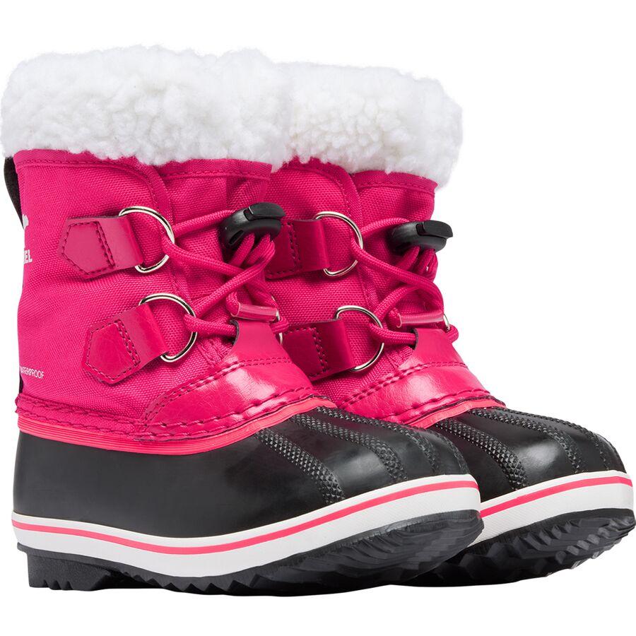 Backcountry SOREL Yoot Pac Nylon WP Boot - Little Kids' Bright Rose