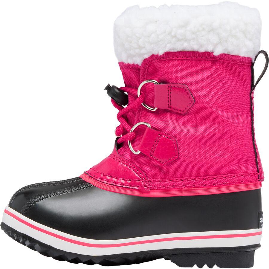 Backcountry SOREL Yoot Pac Nylon WP Boot - Little Kids' Bright Rose