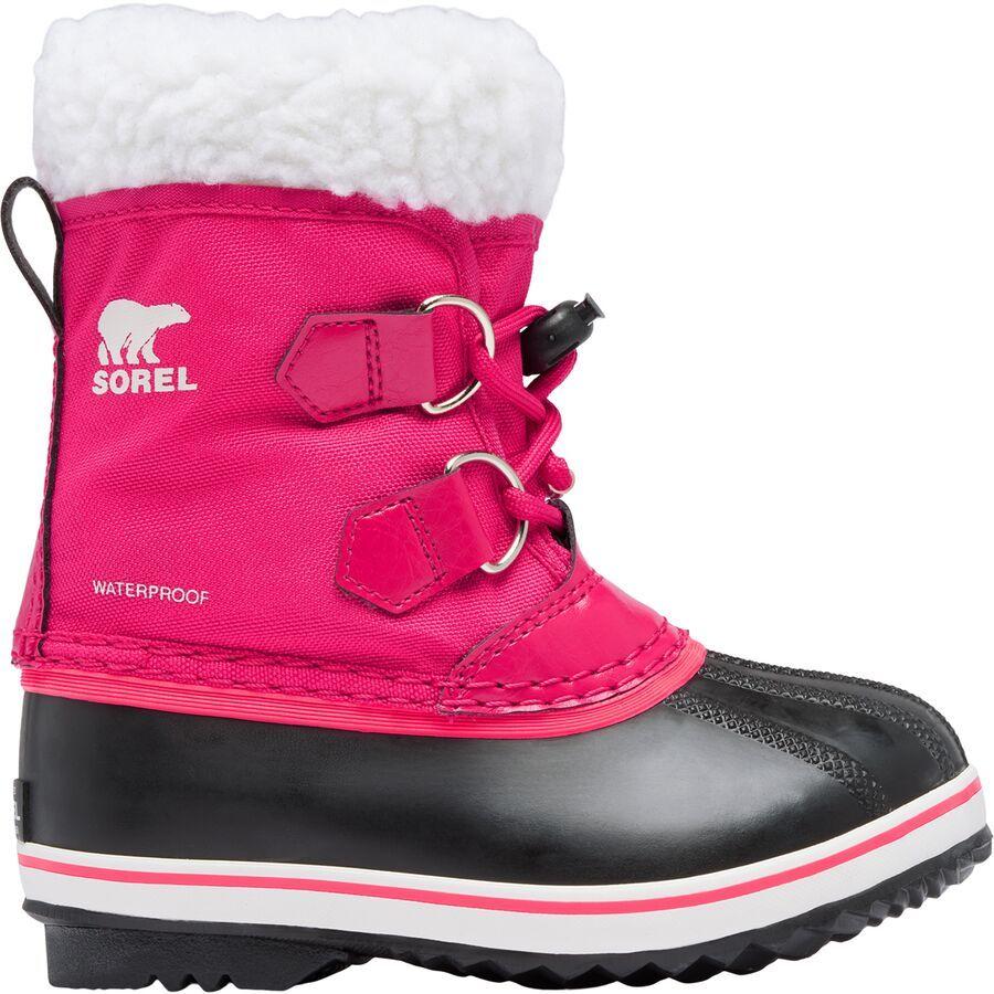 backcountry SOREL Yoot Pac Nylon WP Boot - Little Kids' Bright Rose