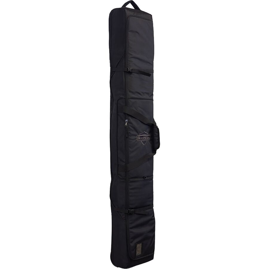 Backcountry Sportube Ski Shield Wheeled Double Ski Bag Stealth Black
