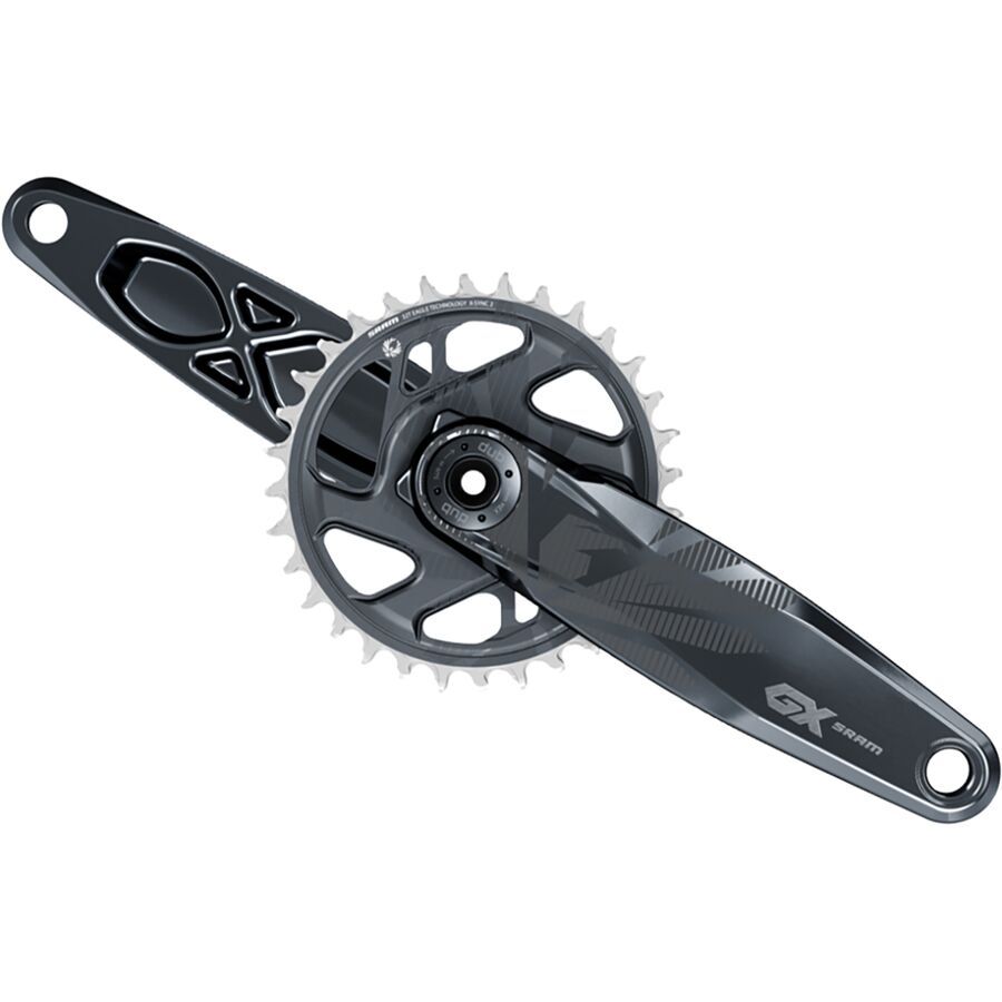 backcountry SRAM GX Eagle DUB Crankset - Boost Lunar Grey