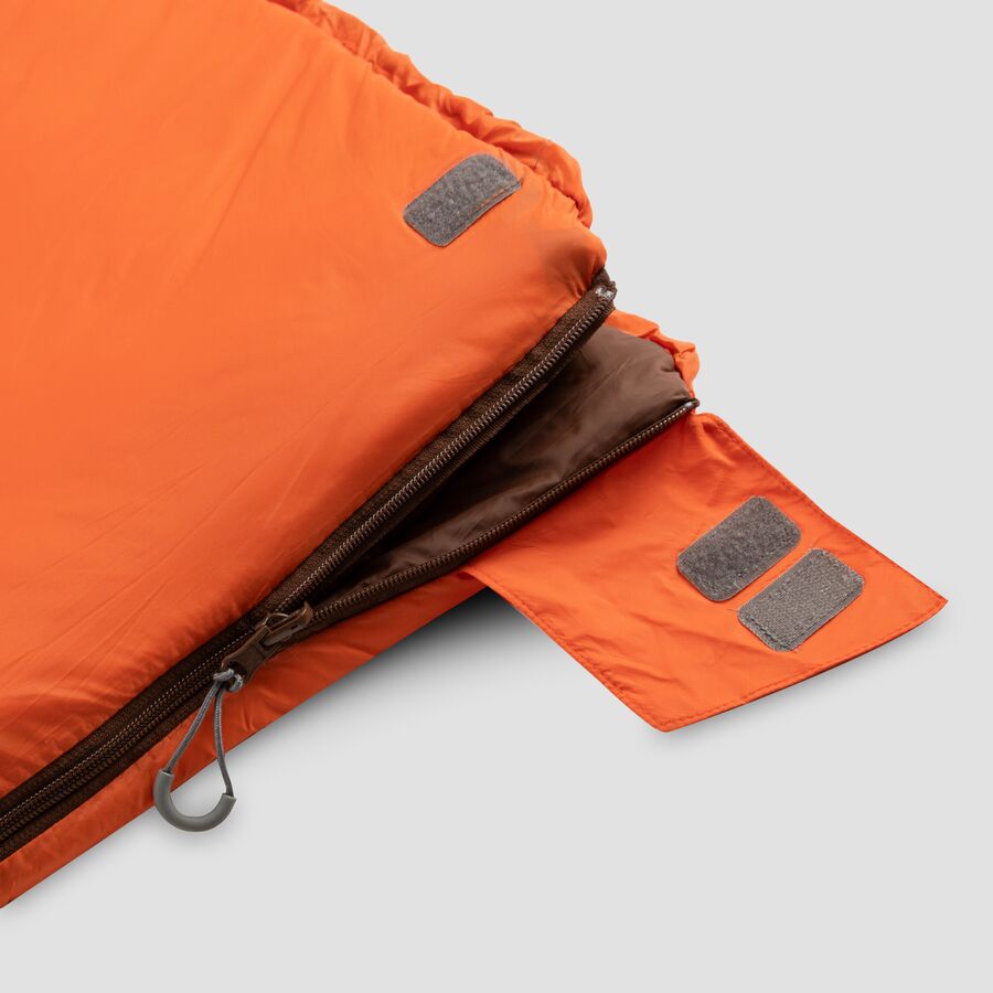 Backcountry Stoic Groundwork Single Sleeping Bag: 20F Synthetic Tigerlily/Potting Soil