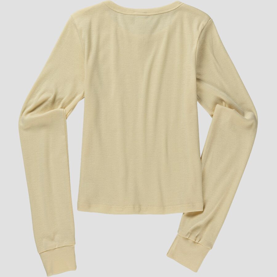 Backcountry Stoic Rosette Long-Sleeve T-Shirt - Women's Cream