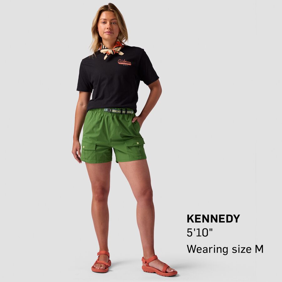 Backcountry Stoic Utility Belted Short - Women's Cactus