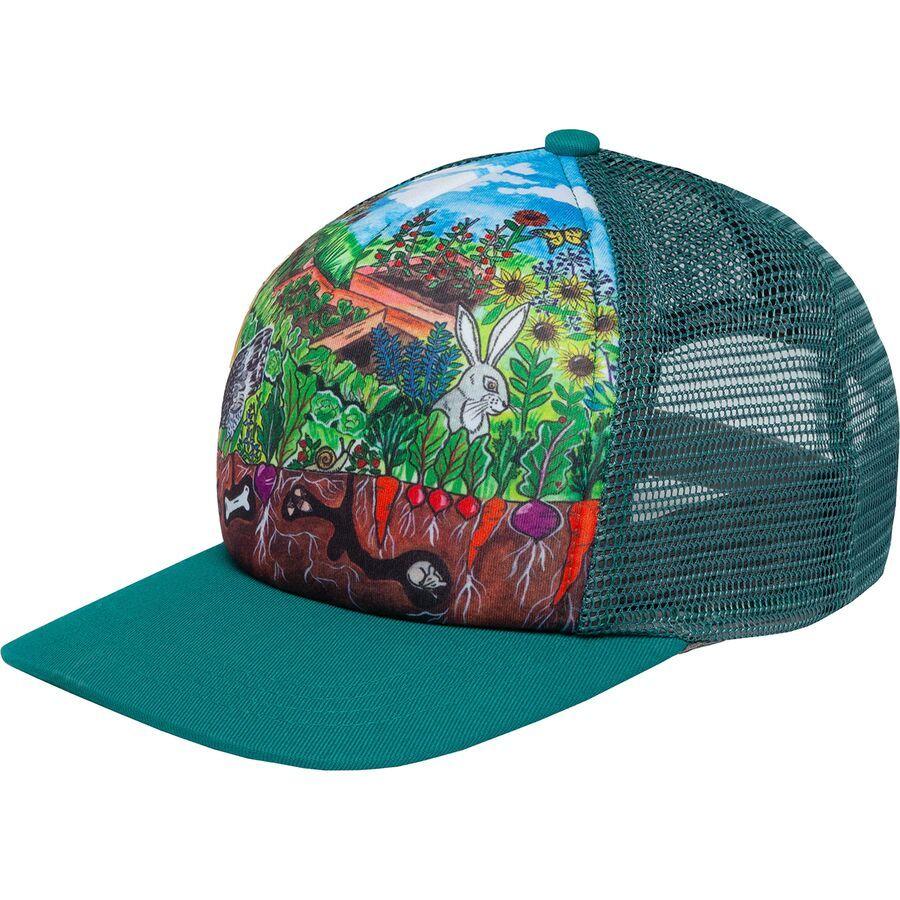 backcountry Sunday Afternoons Artist Series Trucker Hat - Kids' Garden Party