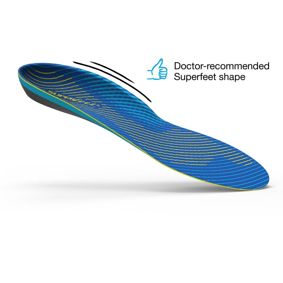 Backcountry Superfeet Run Support Medium Arch V2 Footbed Bolt