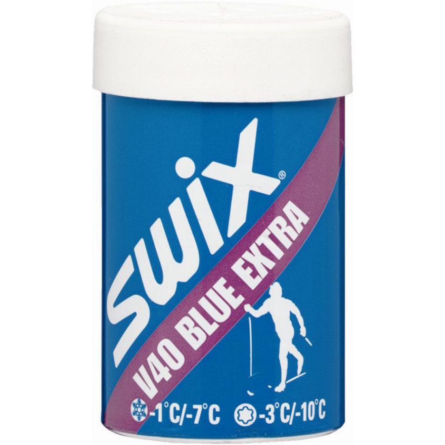 backcountry Swix V-Line Hard Kick Wax Blue Extra/V40