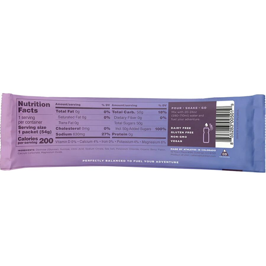 Backcountry Tailwind Nutrition Endurance Fuel Berry 12-Pack Box