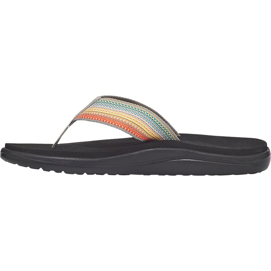 Backcountry Teva Voya Flip Flop - Women's Antiguous Grey Multi