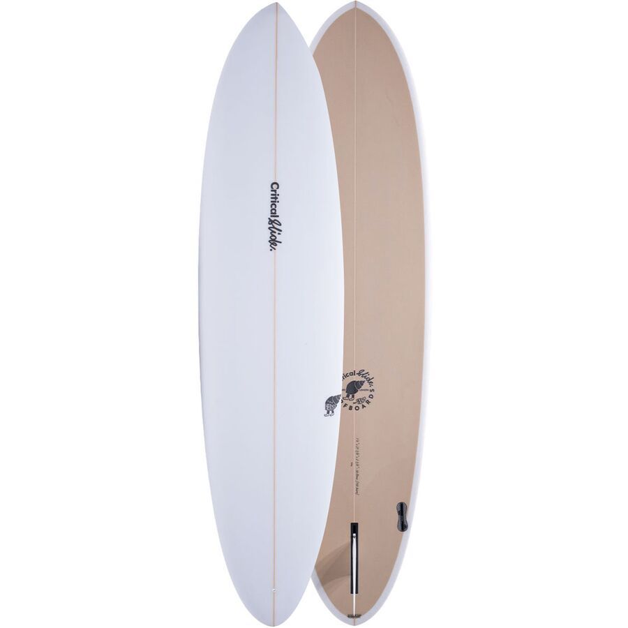 backcountry The Critical Slide Society Hermit Longboard Surfboard Khaki