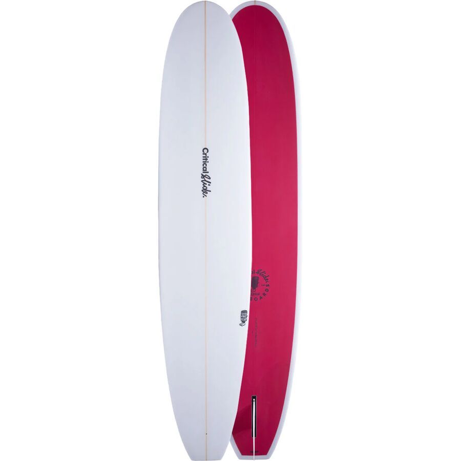 backcountry The Critical Slide Society Logger Head Longboard Surfboard Magenta