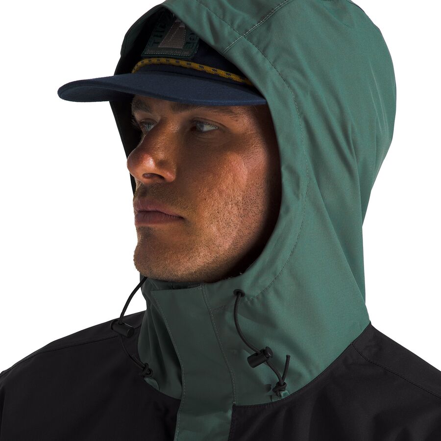 Backcountry The North Face Antora Jacket - Men's Duck Green/TNF Black
