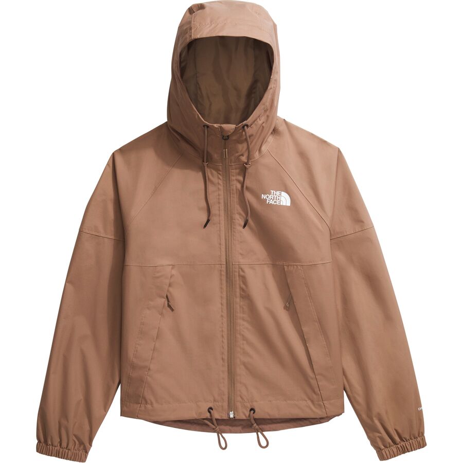 Backcountry The North Face Antora Rain Hooded Jacket - Women's Latte