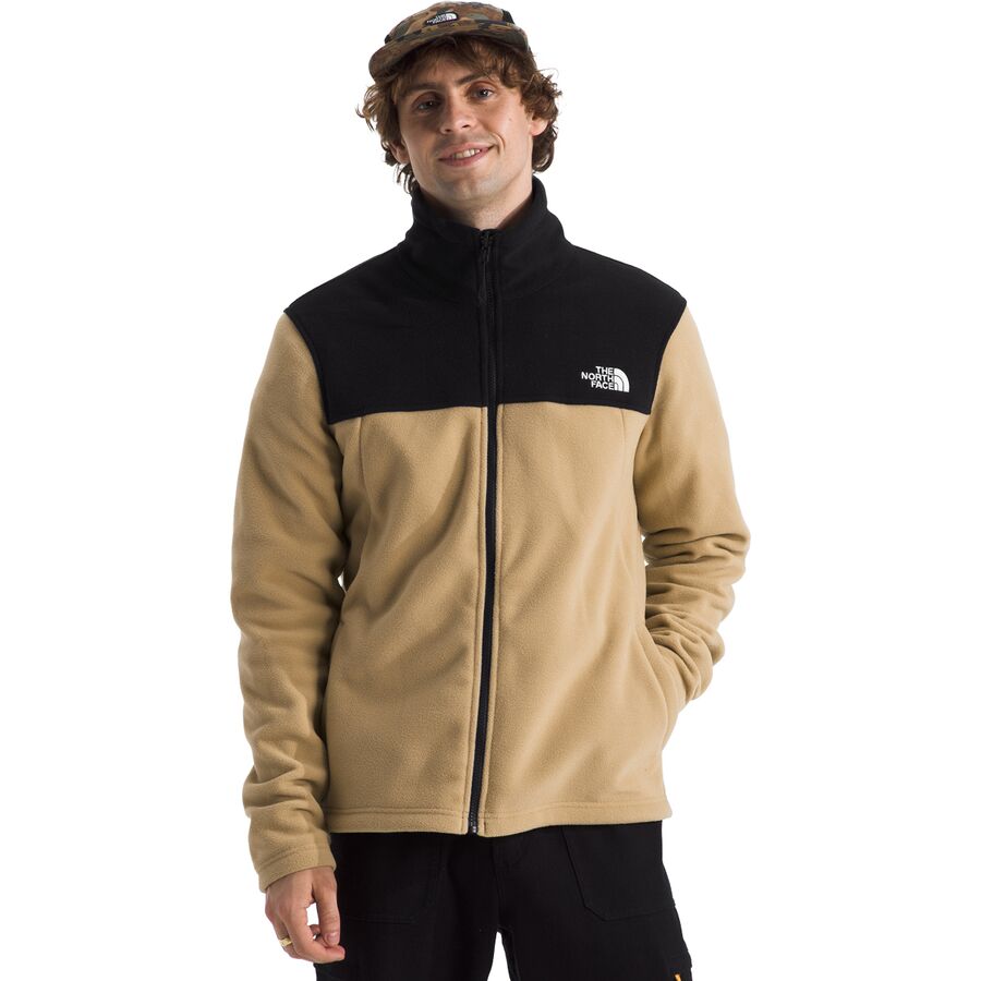 Backcountry The North Face Antora Triclimate Jacket - Men's Khaki Stone/TNF Black