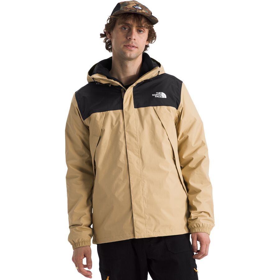 backcountry The North Face Antora Triclimate Jacket - Men's Khaki Stone/TNF Black