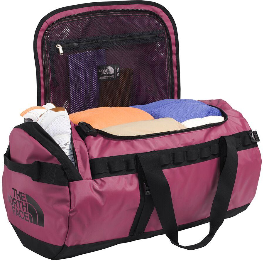 Backcountry The North Face Base Camp M 71L Duffel Bag Cyber Berry/TNF Black