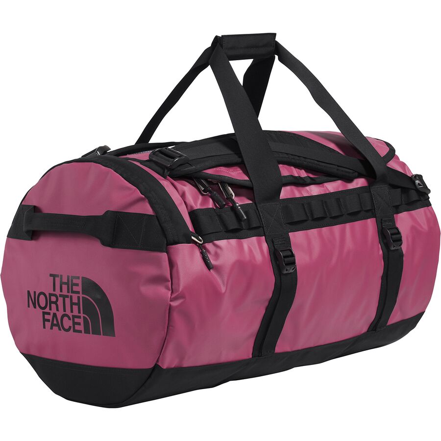 Backcountry The North Face Base Camp M 71L Duffel Bag Cyber Berry/TNF Black