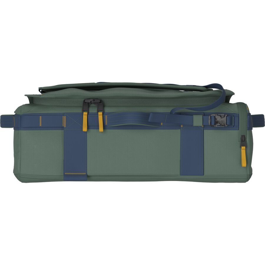 backcountry The North Face Base Camp Voyager 32L Duffel Bag Duck Green/Shady Blue