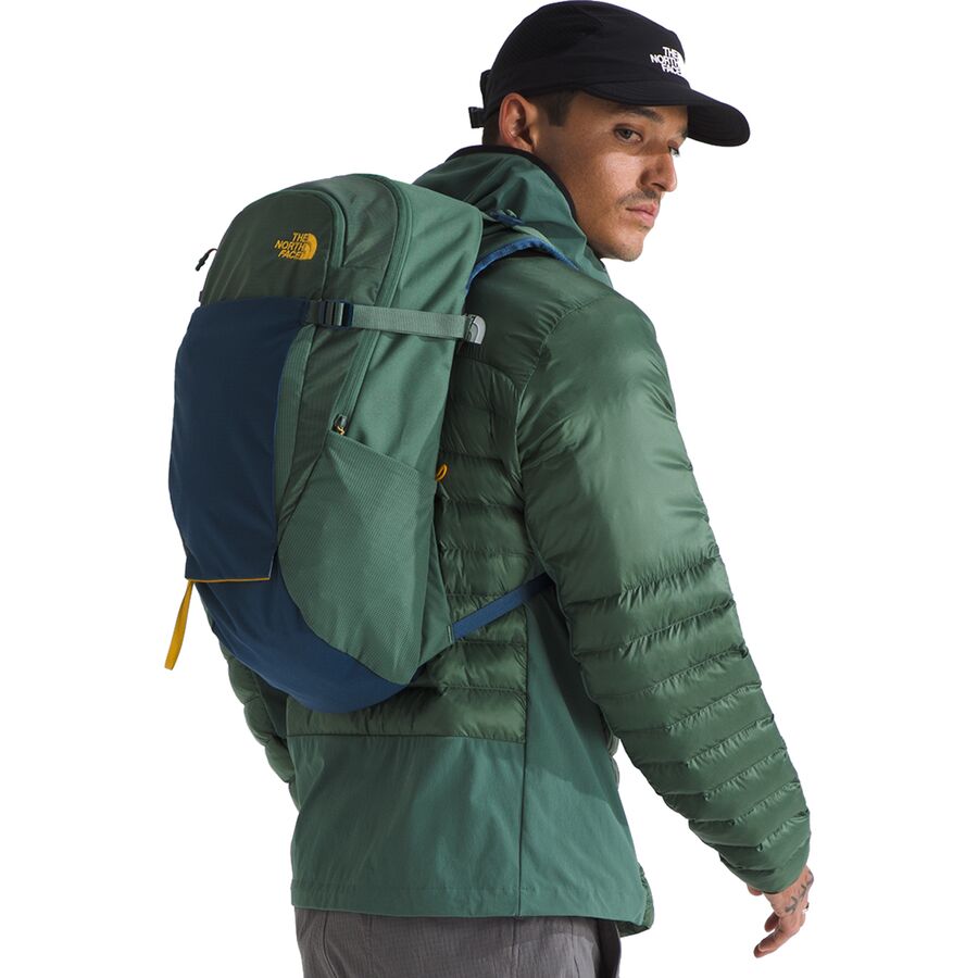 Backcountry The North Face Basin 24L Backpack Duck Green/Shady Blue