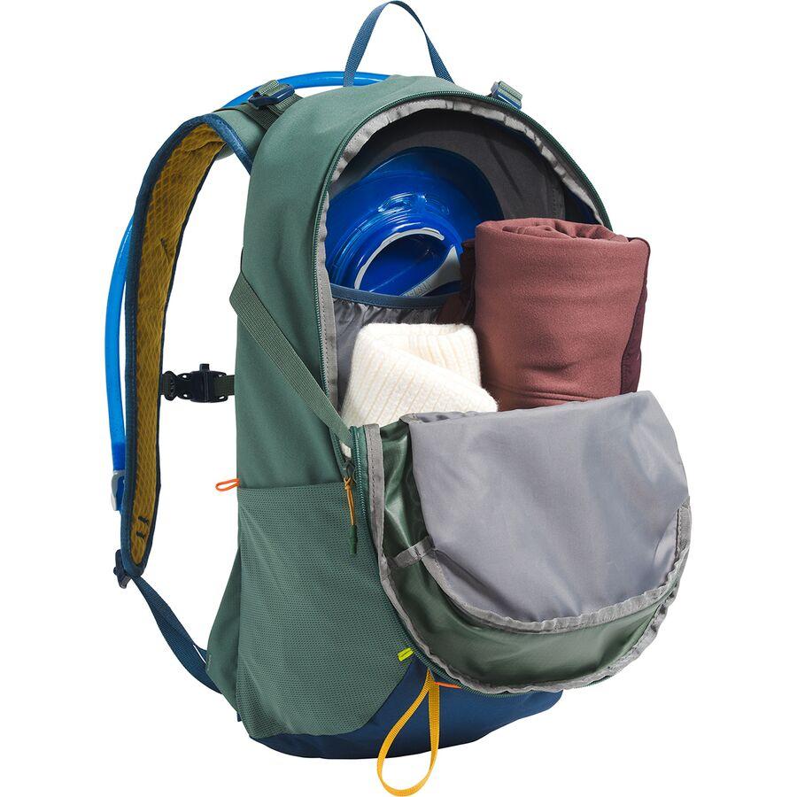 Backcountry The North Face Basin 24L Backpack Duck Green/Shady Blue